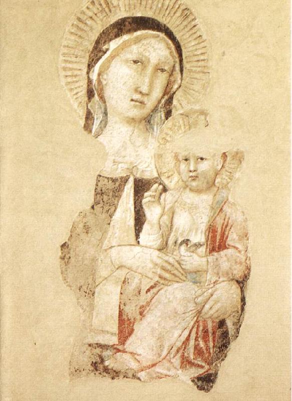  Madonna with Child (fragment) dfg